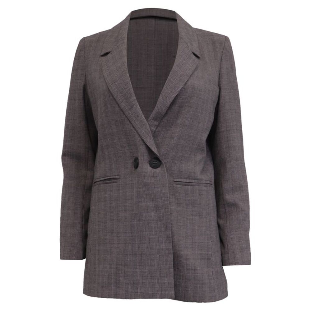 Anine Bing Madeleine Blazer In Brown Polyester